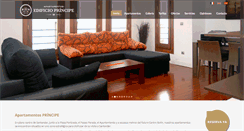 Desktop Screenshot of apartamentosprincipe.com